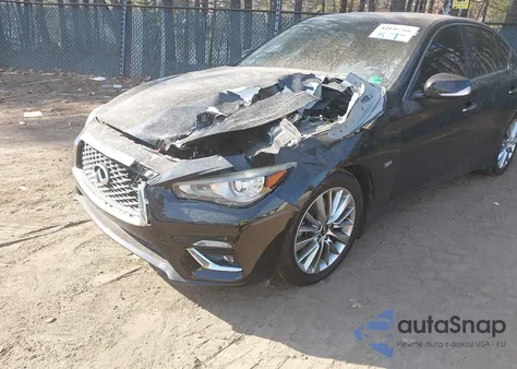 2018 Infiniti Q50 3.0T Luxe из США, поврежденный, VIN JN1EV7AP5JM354069